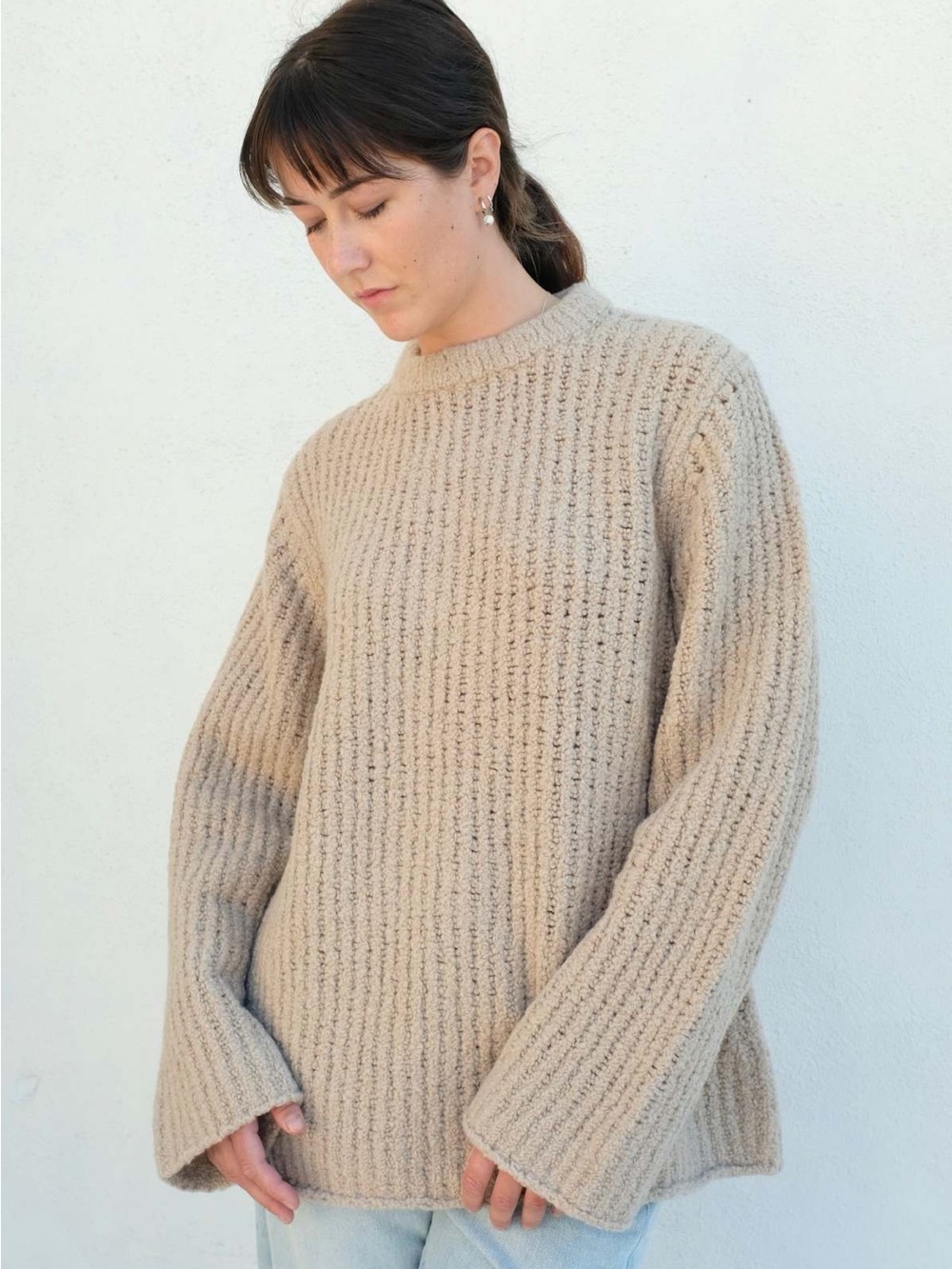Lauren Manoogian Ladders Crewneck in Antique